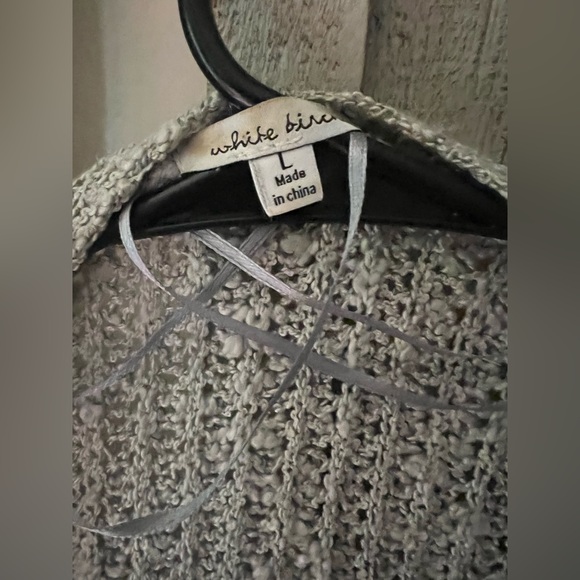 Size L grey cardigan - Picture 3 of 3